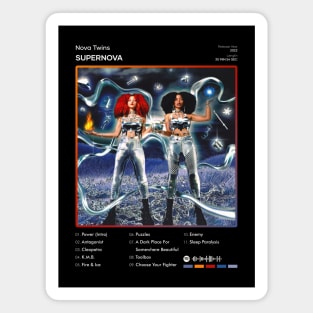 Nova Twins - Supernova Tracklist Album Magnet